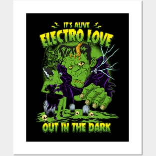 Electro Love Posters and Art